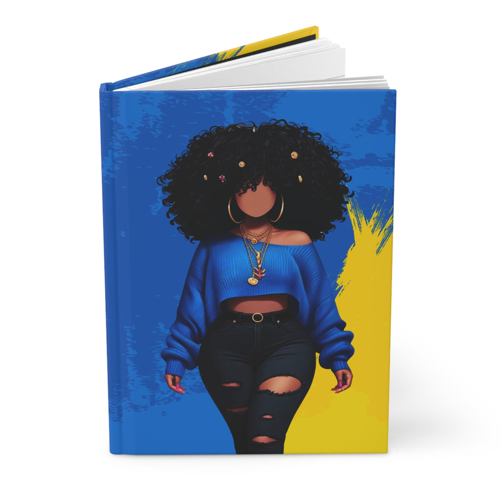 Baddie Blue | Hardcover Journal