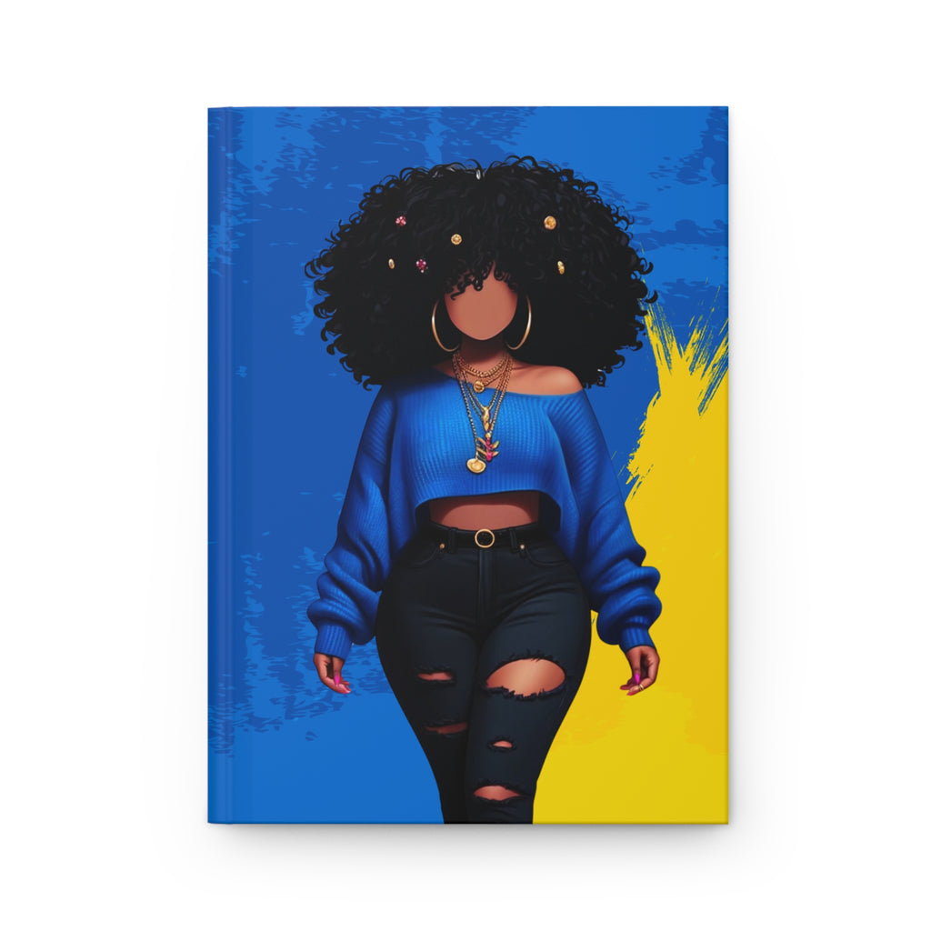 Baddie Blue | Hardcover Journal