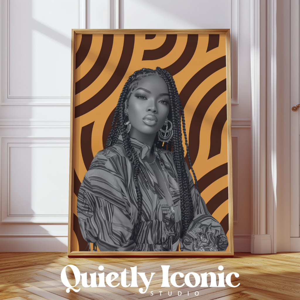 Brown Beauty | Art Print