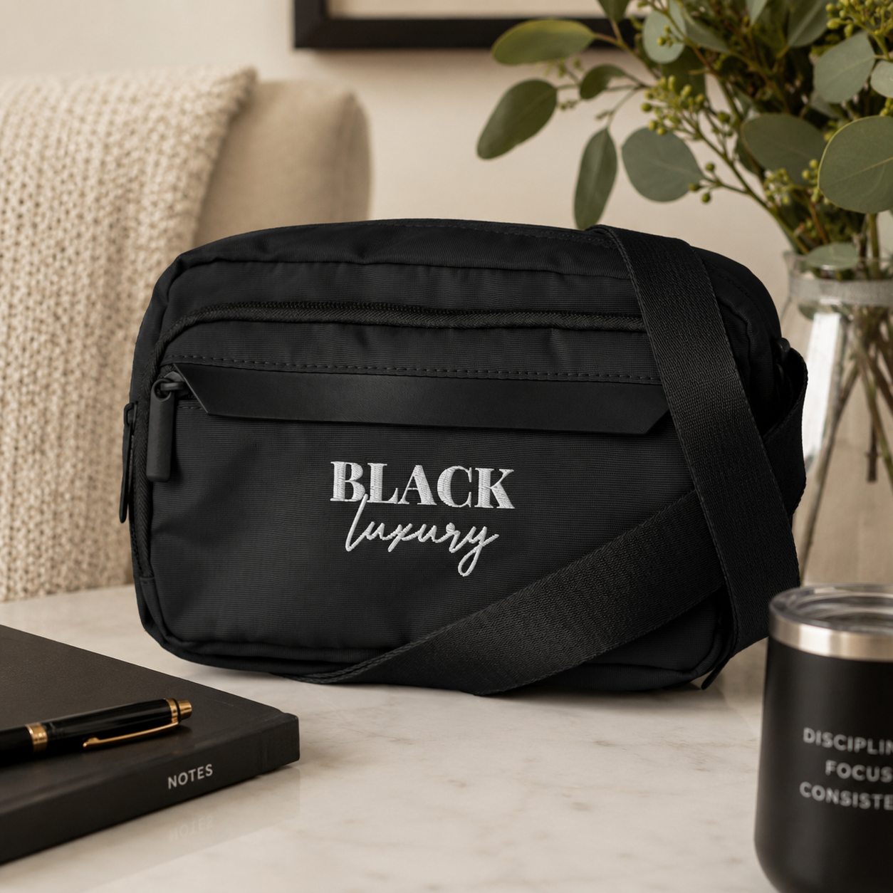 Black Luxury | Crossbody Bag