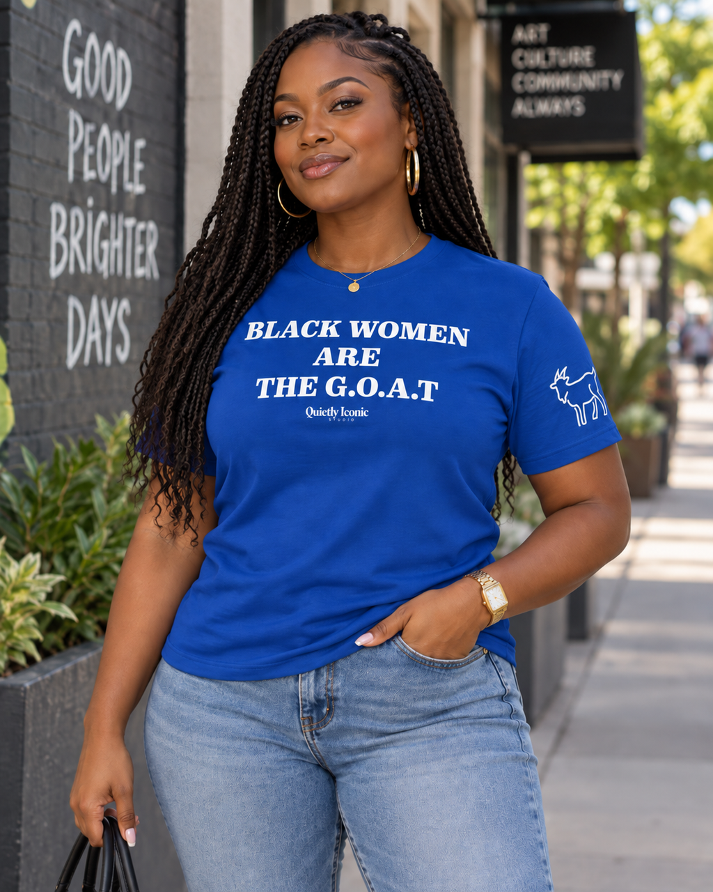 Black Women Are The GOAT | T-Shirt