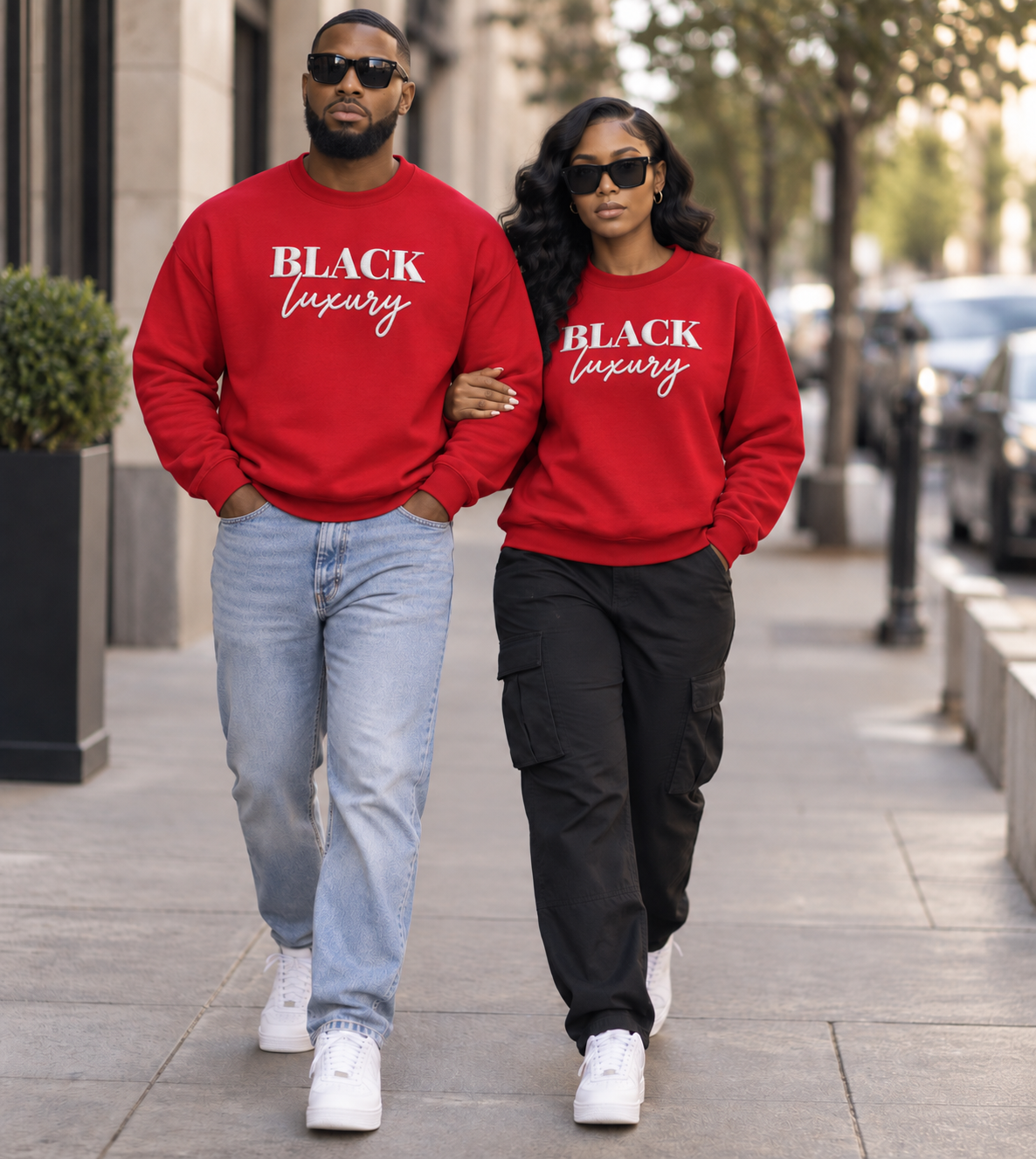 Black Luxury | (Embroidered) Sweatshirt