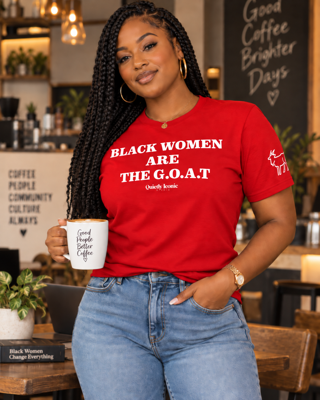 Black Women Are The GOAT | T-Shirt